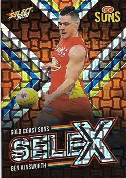 2018 Select Footy Stars - Selex #SX45 Ben Ainsworth Front